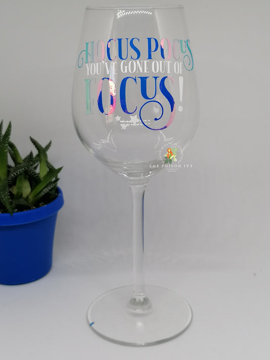 Hocus Pocus Wine Glass