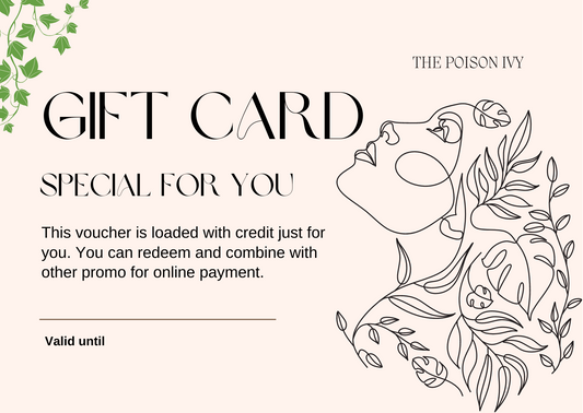 The Poison Ivy Gift Cards
